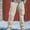Pantalones cargo rectos y ajustados Pantalones cargo rectos y ajustados