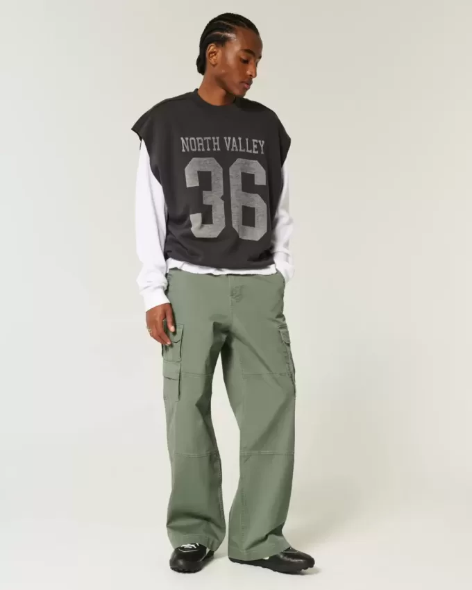 Pantalones cargo súper holgados Pantalones cargo súper holgados
