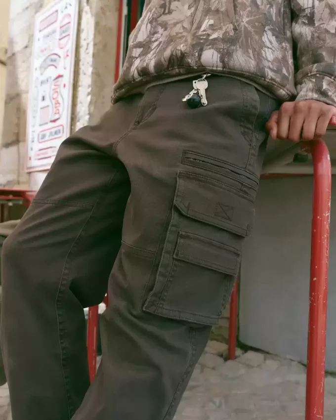 Pantalones cargo sueltos y pesados Pantalones cargo sueltos y pesados