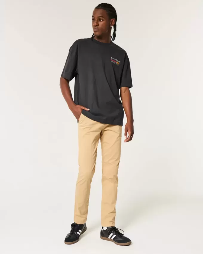 Pantalones chinos ajustados
