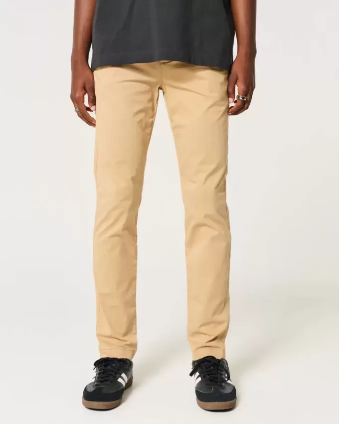 Pantalones chinos ajustados