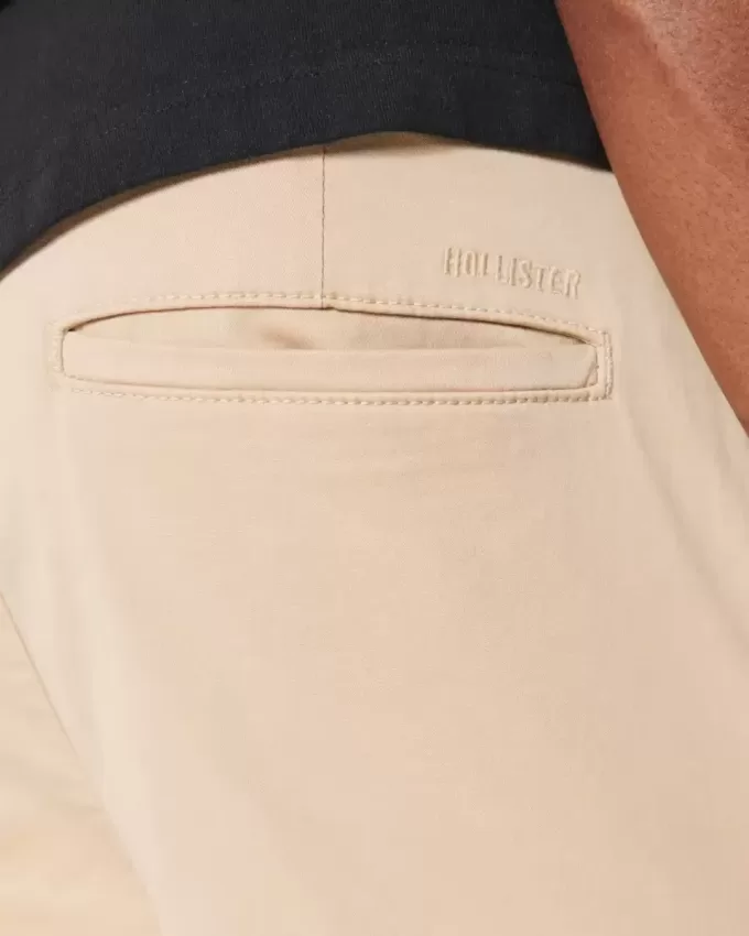 Pantalones chinos ajustados