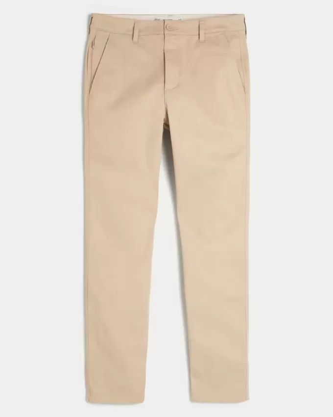 Pantalones chinos ajustados
