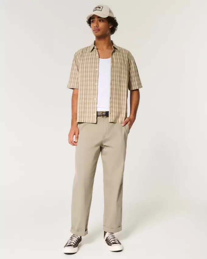 Pantalones chinos holgados Pantalones chinos holgados