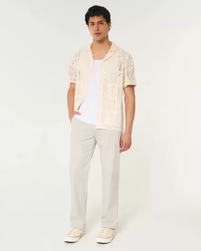 Pantalones chinos rectos Pantalones chinos rectos