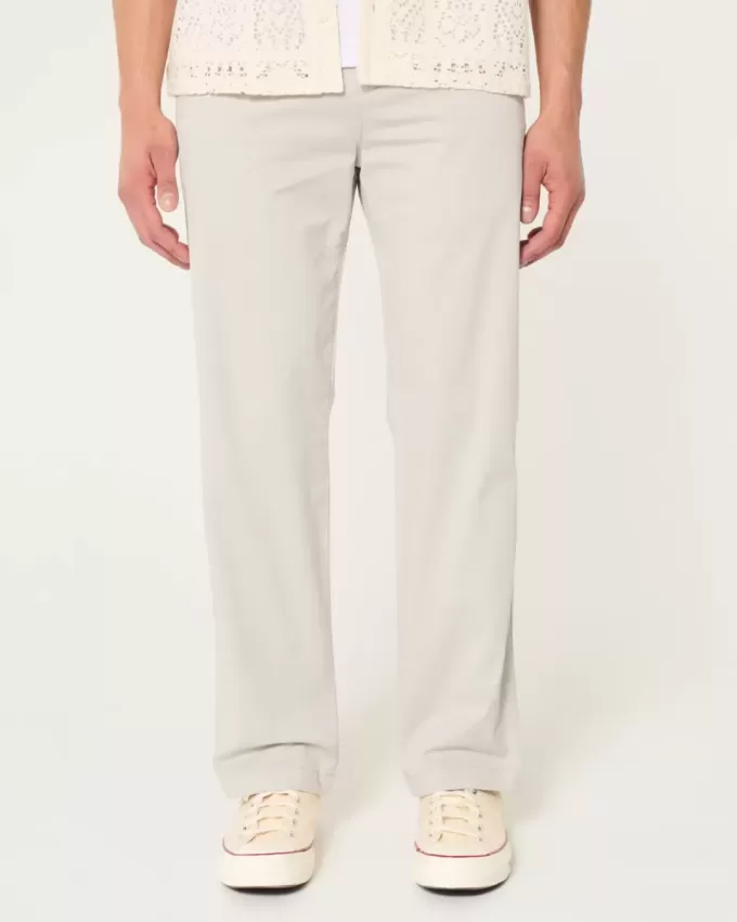 Pantalones chinos rectos Pantalones chinos rectos