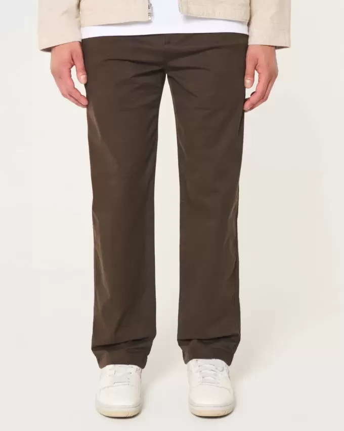 Pantalones chinos rectos Pantalones chinos rectos