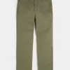 Pantalones chinos rectos Pantalones chinos rectos