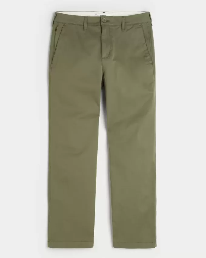 Pantalones chinos rectos Pantalones chinos rectos