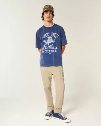 Pantalones chinos rectos y ajustados