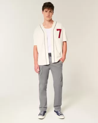 Pantalones chinos rectos y ajustados