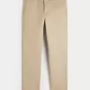 Pantalones chinos rectos y ajustados Pantalones chinos rectos y ajustados