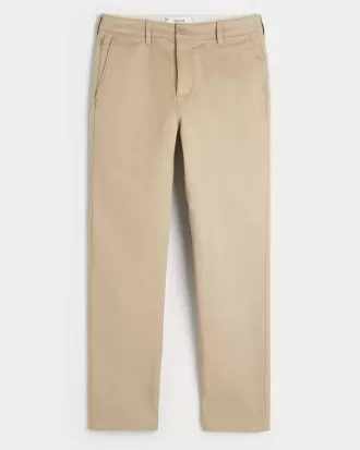Pantalones chinos rectos y ajustados