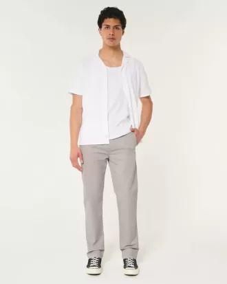 Pantalones chinos rectos y ajustados