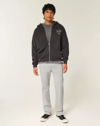 Pantalones chinos rectos y ajustados