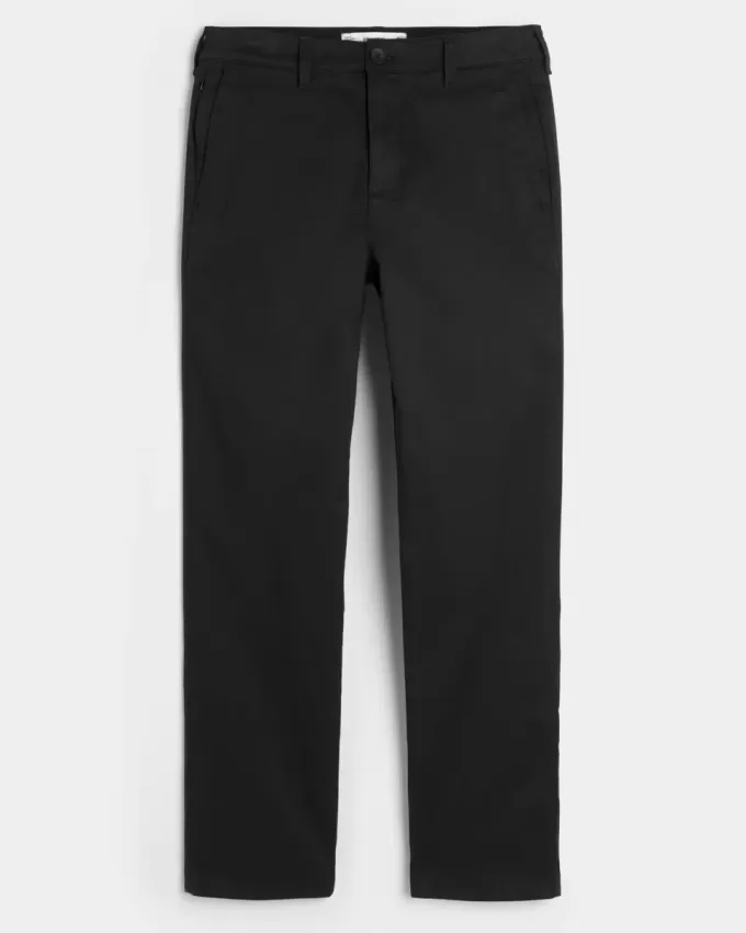 Pantalones chinos rectos y ajustados Pantalones chinos rectos y ajustados