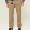 Pantalones chinos rectos y ajustados