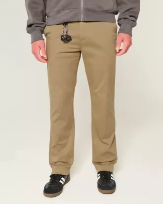 Pantalones chinos rectos y ajustados