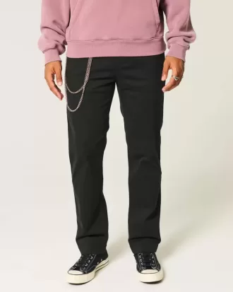 Pantalones chinos rectos y ajustados