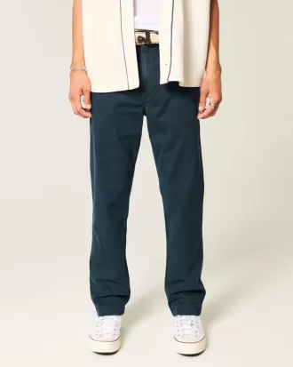 Pantalones chinos rectos y ajustados