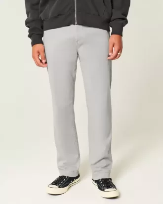 Pantalones chinos rectos y ajustados