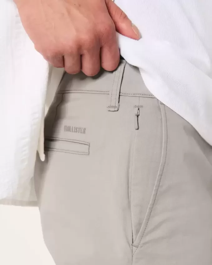 Pantalones chinos rectos y ajustados Pantalones chinos rectos y ajustados