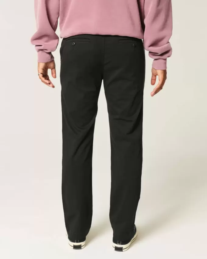 Pantalones chinos rectos y ajustados
