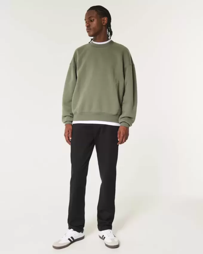 Pantalones chinos rectos y ajustados Pantalones chinos rectos y ajustados