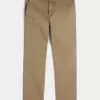 Pantalones chinos rectos y ajustados