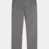 Pantalones chinos rectos y ajustados