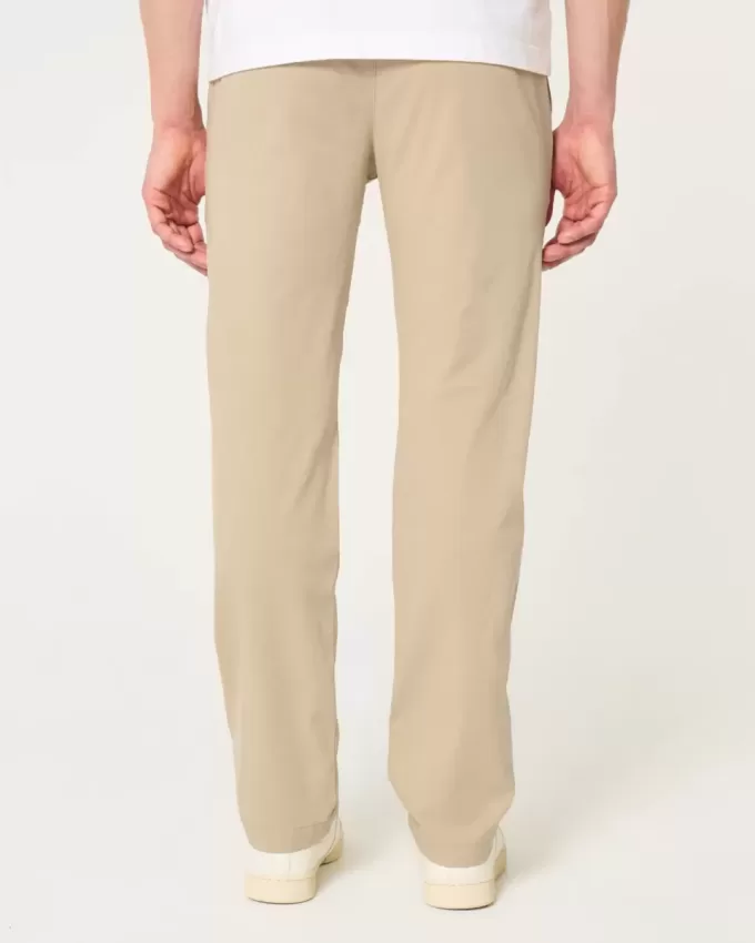 Pantalones chinos rectos y ajustados Pantalones chinos rectos y ajustados