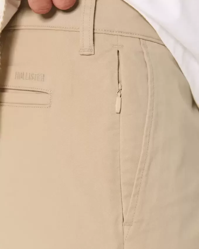 Pantalones chinos rectos y ajustados Pantalones chinos rectos y ajustados