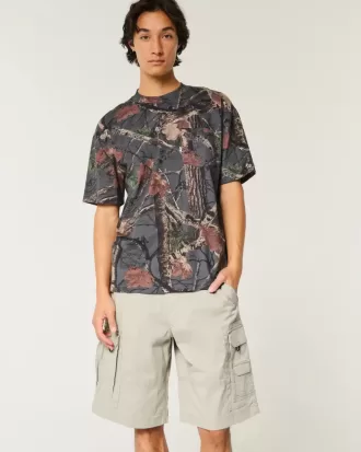 Pantalones cortos cargo holgados