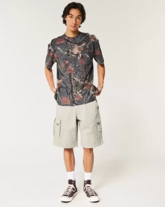 Pantalones cortos cargo holgados