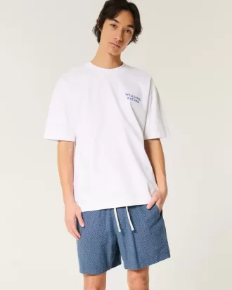 Pantalones cortos de mezcla de lino