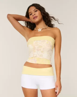 Pantalones cortos de punto reversibles