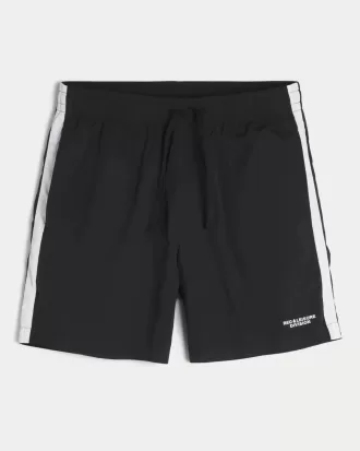 Pantalones cortos deportivos de nailon por encima de la rodilla