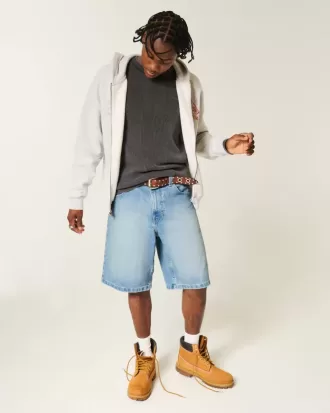 Pantalones cortos vaqueros holgados