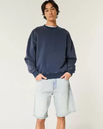 Pantalones cortos vaqueros holgados
