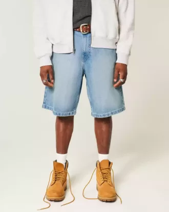 Pantalones cortos vaqueros holgados