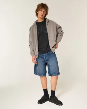 Pantalones cortos vaqueros holgados