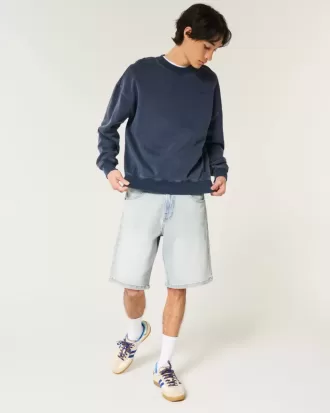 Pantalones cortos vaqueros holgados