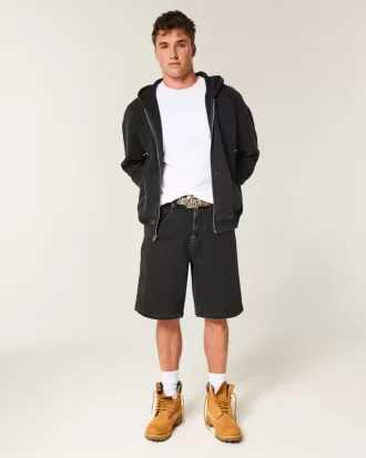 Pantalones cortos vaqueros holgados