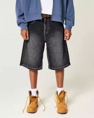 Pantalones cortos vaqueros súper holgados