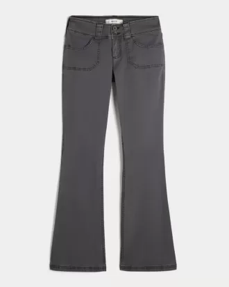 Pantalones de bota de tiro bajo