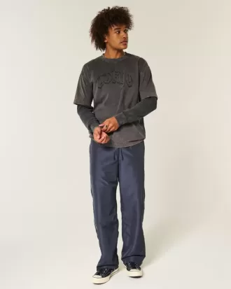 Pantalones de chándal holgados