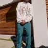 Pantalones de chándal holgados Pantalones de chándal holgados