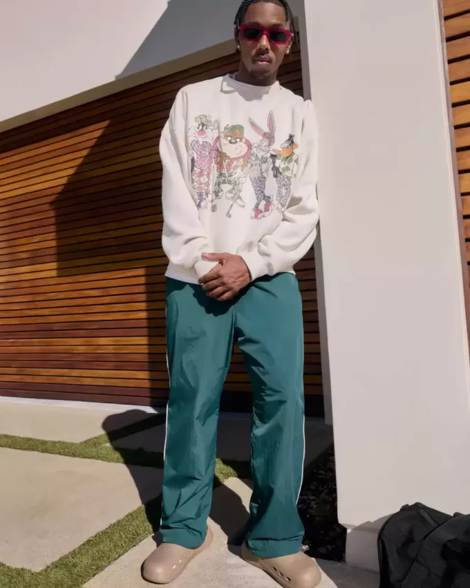 Pantalones de chándal holgados Pantalones de chándal holgados