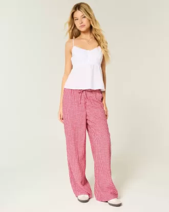 Pantalones de tiro alto