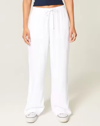 Pantalones de tiro alto